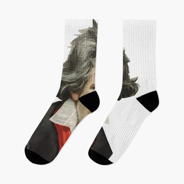Item preview, Beethoven – Musical Collage Portrait Art Print | Classical Music Composer Poster designed and sold by OzzFrequency.