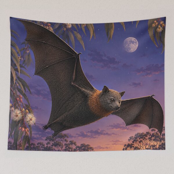 Item preview, Moonlit Flight Over Eucalyptus designed and sold by Pixel Junkies Studio.