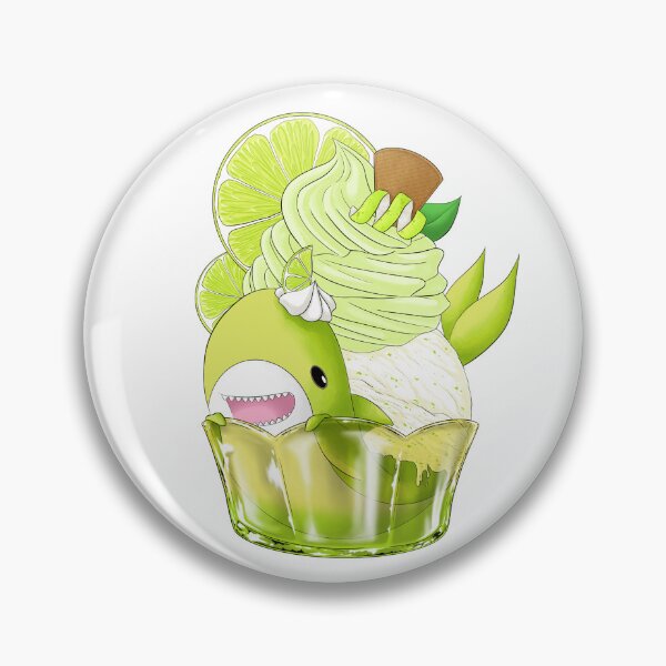 Item preview, Blåhaj ice cream lime ?‍? designed and sold by shinji-bakugou.