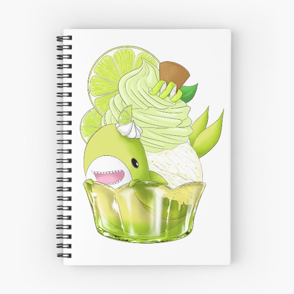 Item preview, Blåhaj ice cream lime ?‍? designed and sold by shinji-bakugou.