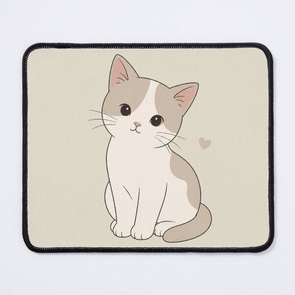 Item preview, Minimalist Cute Kitten Illustration designed and sold by Sn1ver.