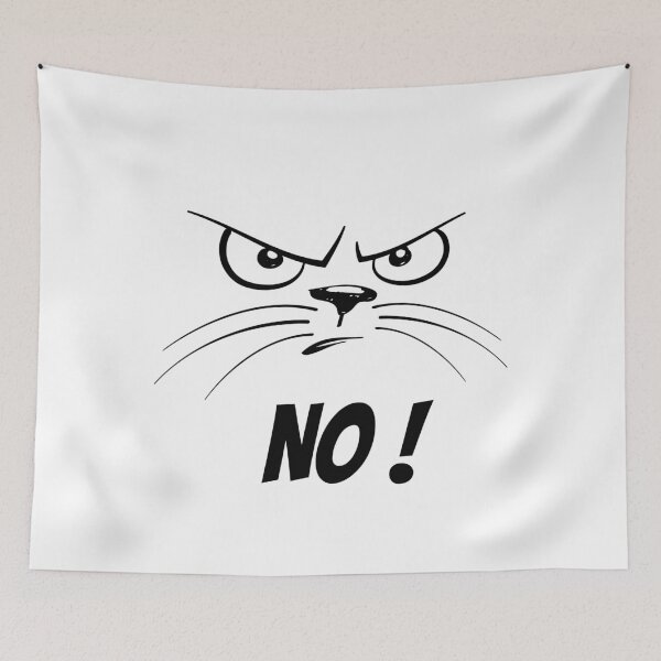 Item preview, No cat - cats humor designed and sold by MyPriond.