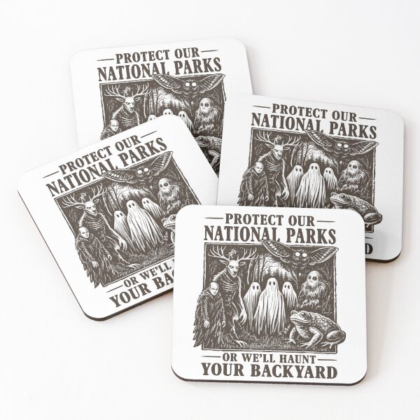 Item preview, Protect Our National Parks Art Horror designed and sold by Randomera.