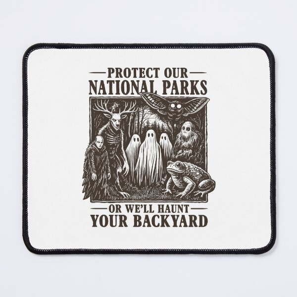 Item preview, Protect Our National Parks Art Horror designed and sold by Randomera.