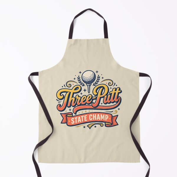 Item preview, Three-Putt State Champ Vintage Funny Golfer designed and sold by dudelinart.