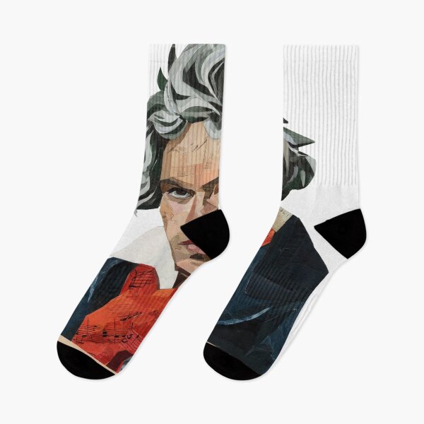 Item preview, Beethoven – Musical Collage Portrait Art Print | Classical Music Composer Poster designed and sold by OzzFrequency.