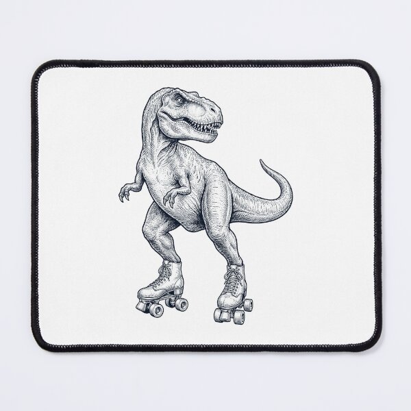Item preview, Vintage Dinosaur Roller Skate Animal Lover designed and sold by TerryConnells.