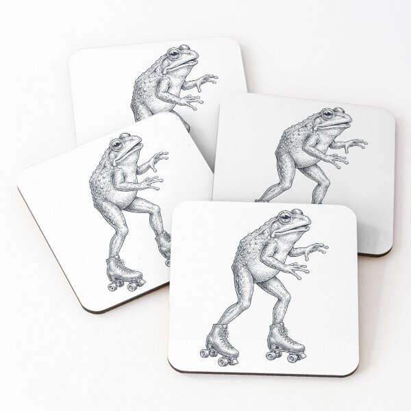 Item preview, Vintage Frog Roller Skate Animal Lover designed and sold by TerryConnells.