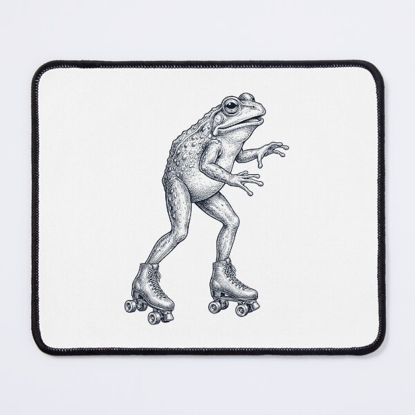 Item preview, Vintage Frog Roller Skate Animal Lover designed and sold by TerryConnells.