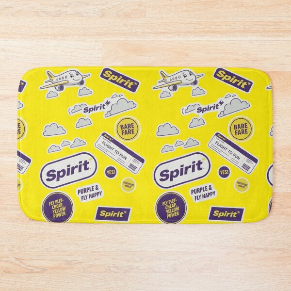Item preview, Spirit Airlines Purple & Yellow Sticker Pack | Flight to Fun | Cute Kawaii Airplane Stickers | Bare Fare Decal Bundle designed and sold by Yasmine Mohammed.