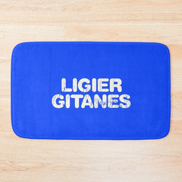 Item preview, Ligier Gitanes F1 team 1975-1980 - aged, worn, white print designed and sold by retropetrol.