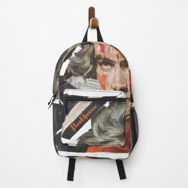 Item preview, Beethoven – Musical Collage Portrait Art Print | Classical Music Composer Poster designed and sold by OzzFrequency.