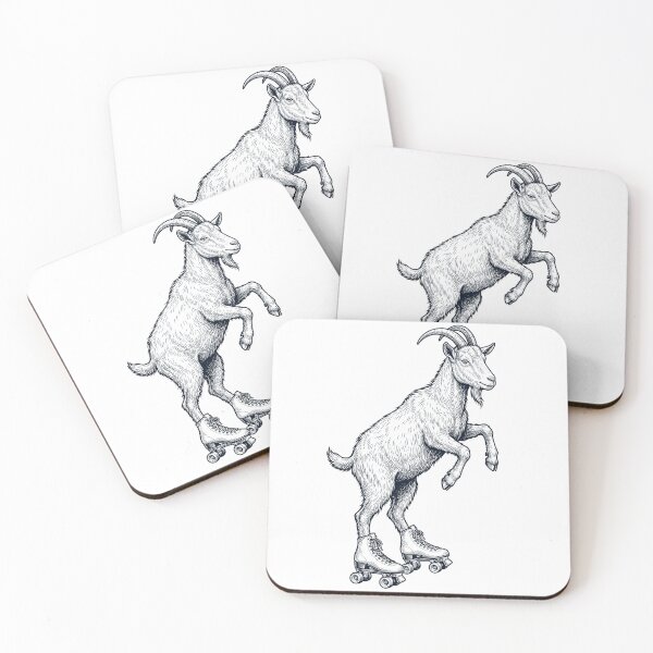 Item preview, Vintage Goat Roller Skate Animal Lover designed and sold by TerryConnells.