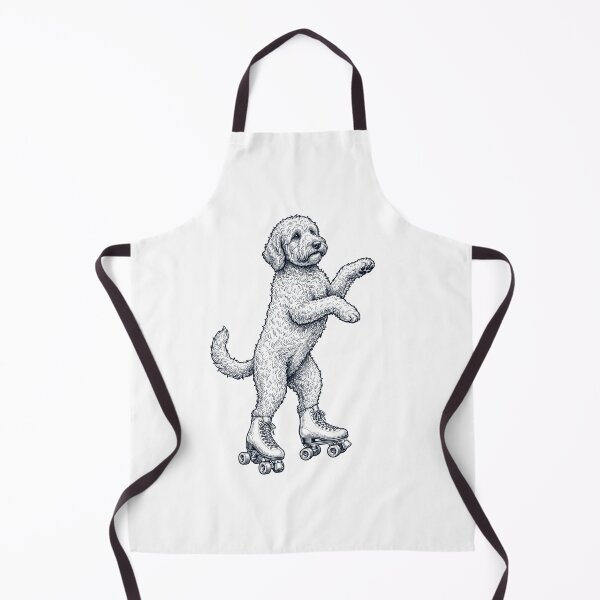 Item preview, Vintage Goldendoodle Roller Skate Dog Mom Dad Lover designed and sold by TerryConnells.