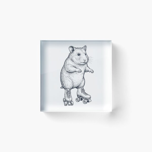 Artikelvorschau, Vintage Hamster-Rollschuhe für Tierliebhaber entworfen und verkauft von TerryConnells.