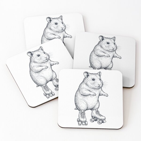 Artikelvorschau, Vintage Hamster-Rollschuhe für Tierliebhaber entworfen und verkauft von TerryConnells.