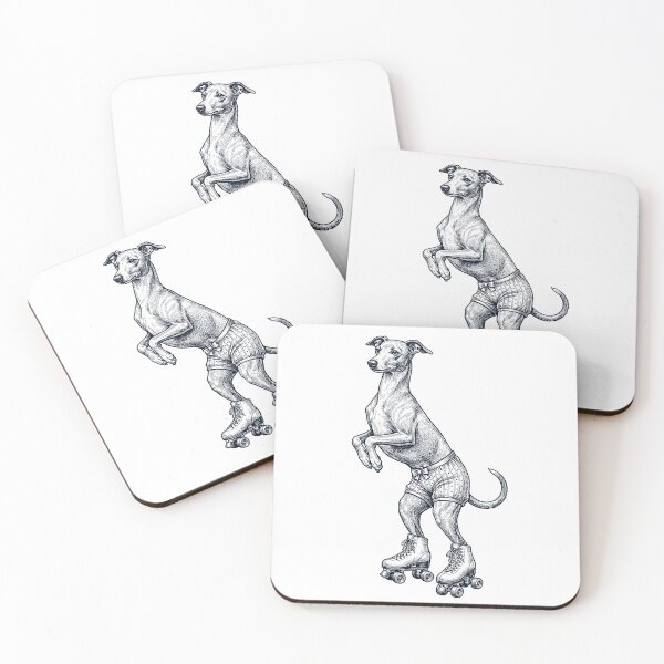 Item preview, Vintage Italian Greyhound Roller Skate Dog Mom Dad Lover designed and sold by TerryConnells.