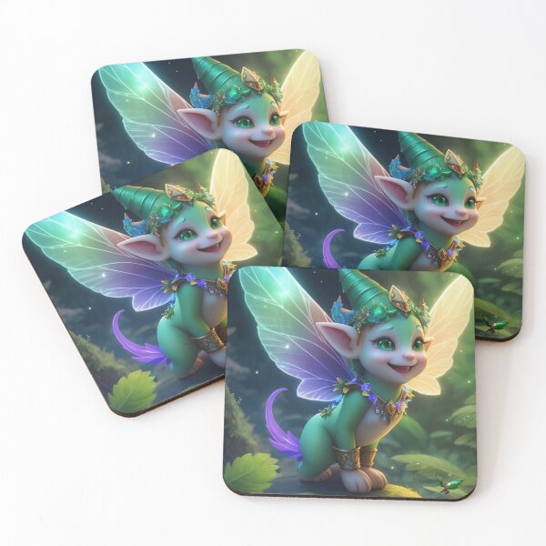 Item preview, Cute Elf 1 designed and sold by Universe-of-Merch.