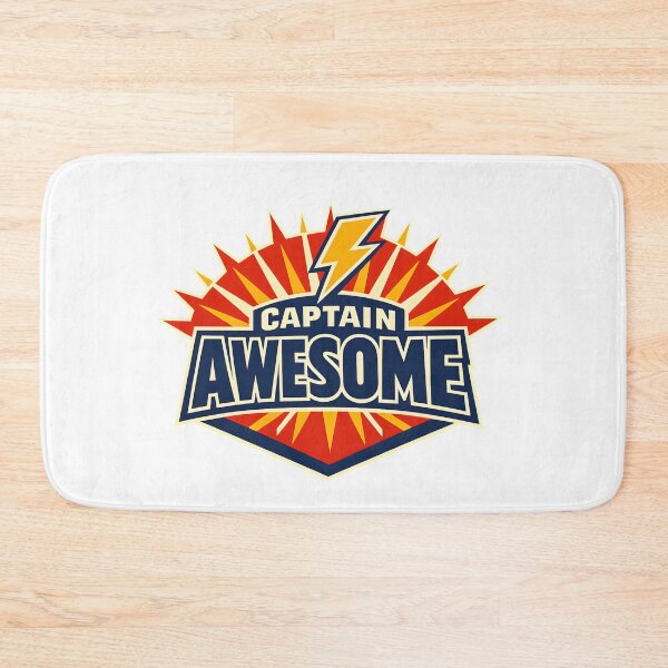 Item preview, Captain Awesome Lightning Sun Bold designed and sold by Byte-shirt.