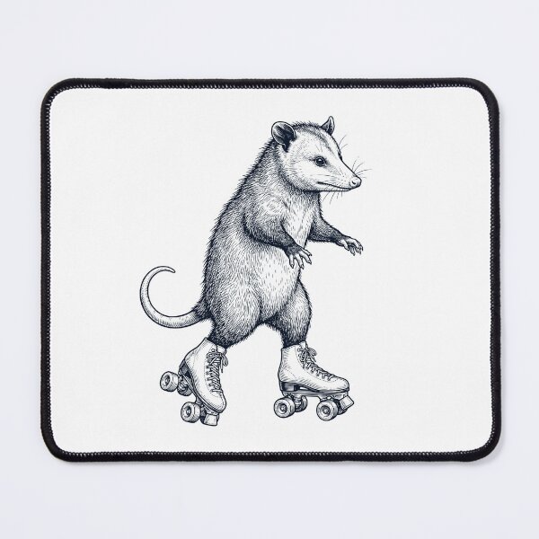 Item preview, Vintage Opossum Roller Skate Animal Lover designed and sold by TerryConnells.