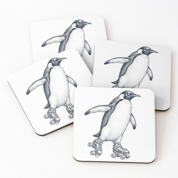Item preview, Vintage Penguin Roller Skate Animal Lover designed and sold by TerryConnells.