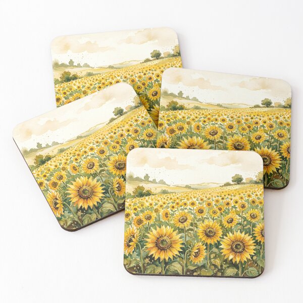 Item preview, Sunflower Field  designed and sold by GraphicsClub.