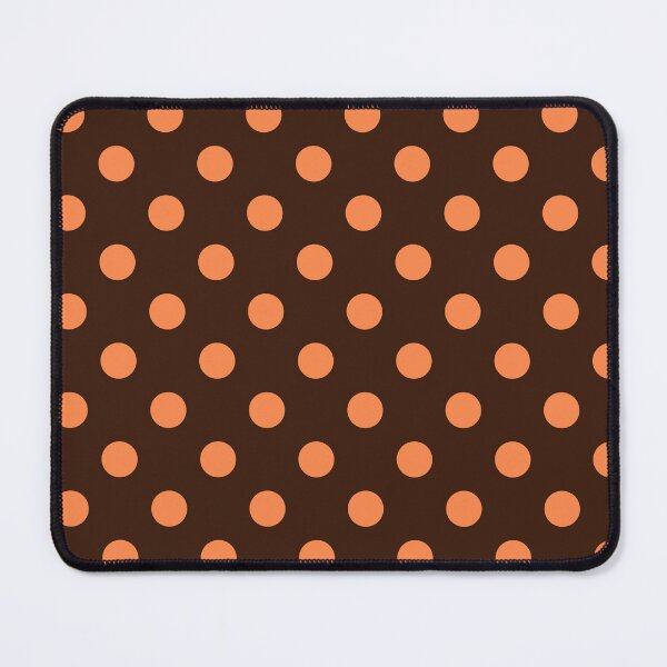Item preview, Orange and Brown Polka Dots Pattern designed and sold by The Innocent Ghost Project.