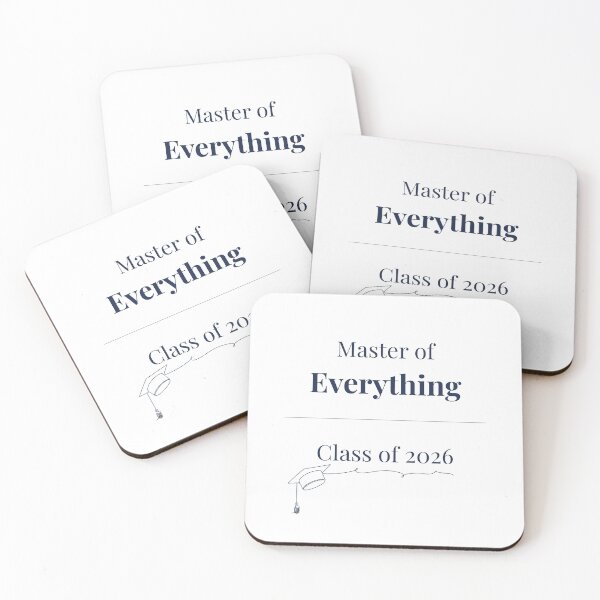 Item preview, Master of Everything Funny Graduation T-Shirt Class of 2026 Gift designed and sold by Niche-Forge.