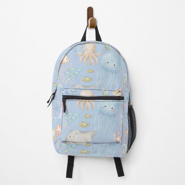 Item preview, Cute Nautical Sea-animal Pattern designed and sold by LifeParody.