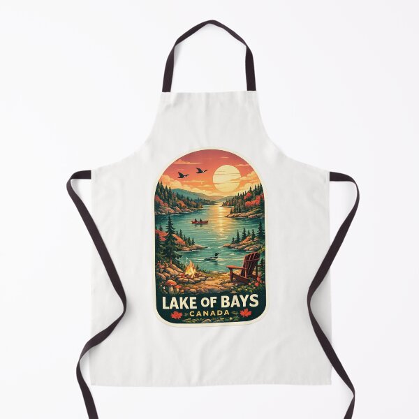 Item preview, Lake of Bays Ontario Muskoka Canoe and Forest Landscape designed and sold by Places On Earth.