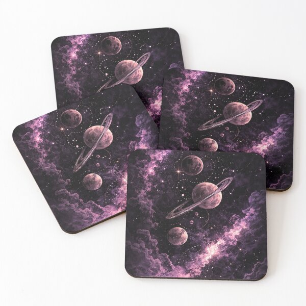 Item preview, Saturn Dreams in Purple Skies designed and sold by Focus & Wander.