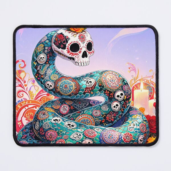 Item preview, Calavera Snake of the Dead Lights designed and sold by WonderPiks.