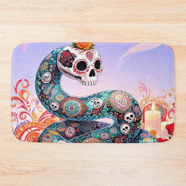 Item preview, Calavera Snake of the Dead Lights designed and sold by WonderPiks.