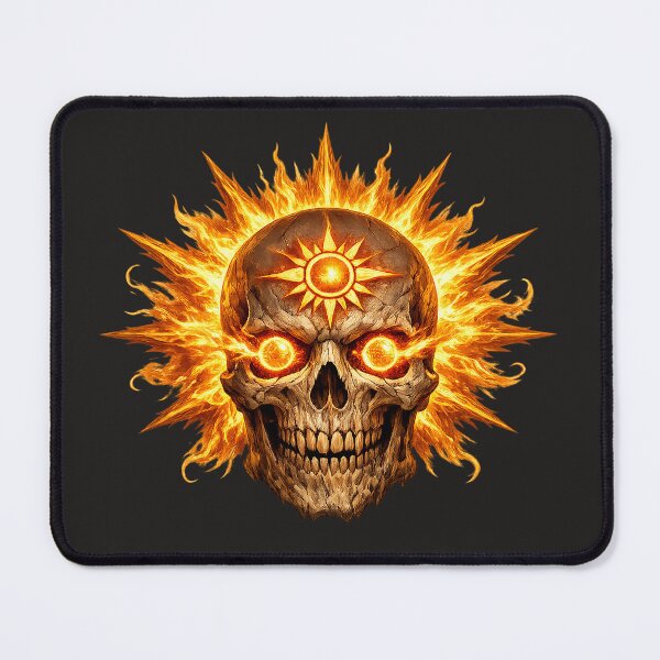 Item preview, Skull of the Sun God designed and sold by FluffyGallery.