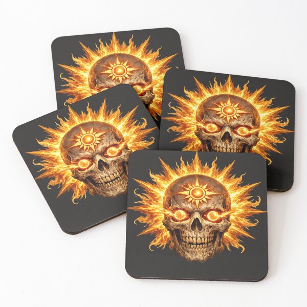 Item preview, Skull of the Sun God designed and sold by FluffyGallery.