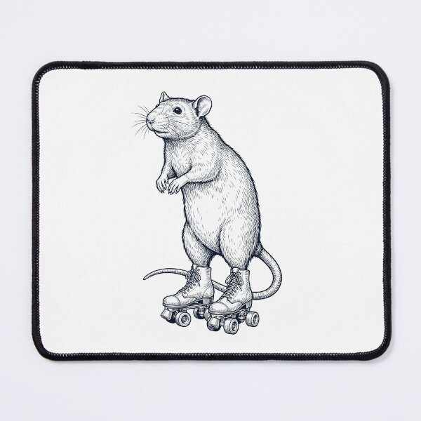Item preview, Vintage Rat Roller Skate Animal Lover designed and sold by TerryConnells.