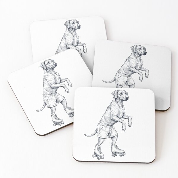 Item preview, Vintage Rhodesian Ridgeback Roller Skate Dog Mom Dad Lover designed and sold by TerryConnells.