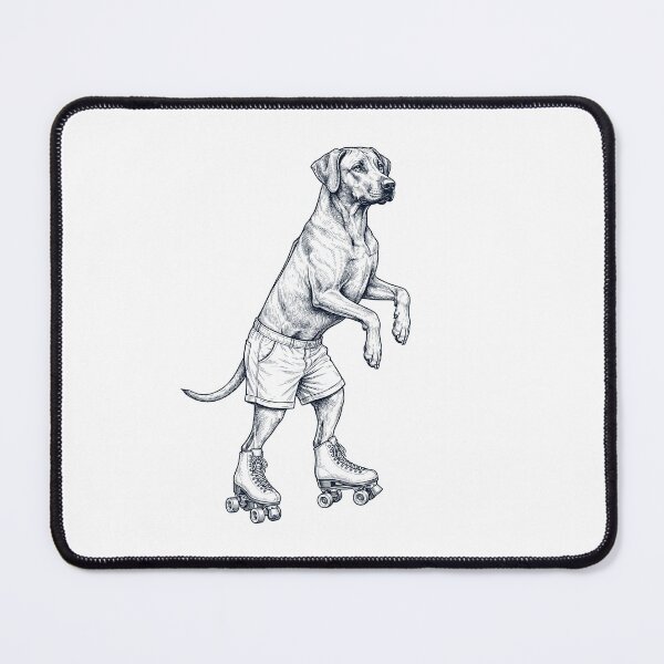 Item preview, Vintage Rhodesian Ridgeback Roller Skate Dog Mom Dad Lover designed and sold by TerryConnells.
