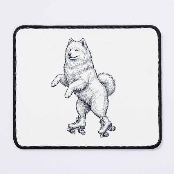 Item preview, Vintage Samoyed Roller Skate Dog Mom Dad Lover designed and sold by TerryConnells.