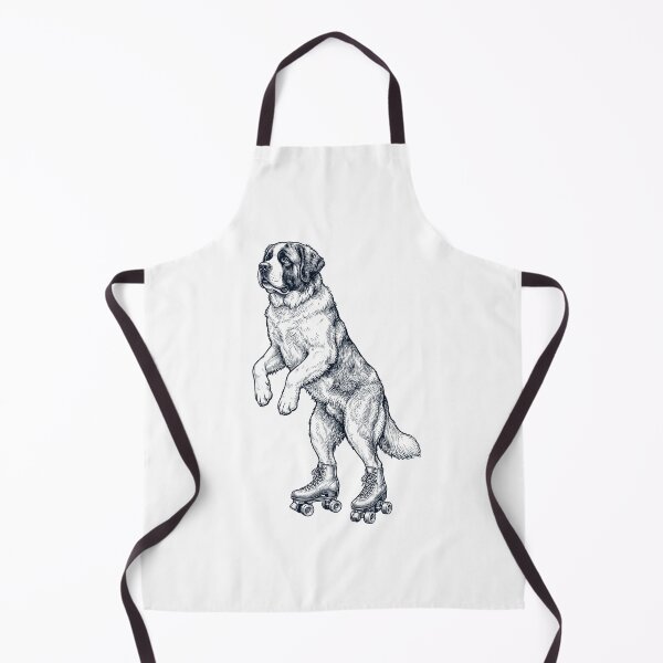 Item preview, Vintage Saint Bernard Roller Skate Dog Mom Dad Lover designed and sold by TerryConnells.