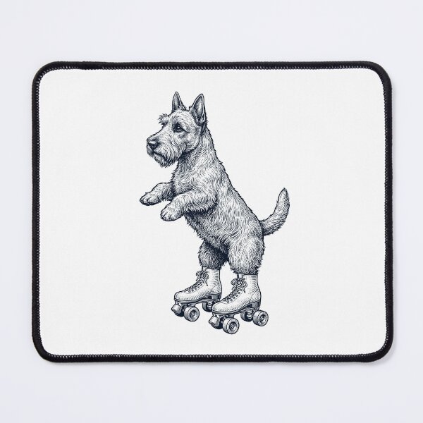 Item preview, Vintage Scottish Terrier Roller Skate Dog Mom Dad Lover designed and sold by TerryConnells.