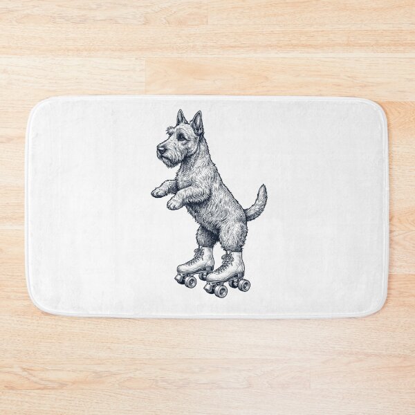 Item preview, Vintage Scottish Terrier Roller Skate Dog Mom Dad Lover designed and sold by TerryConnells.