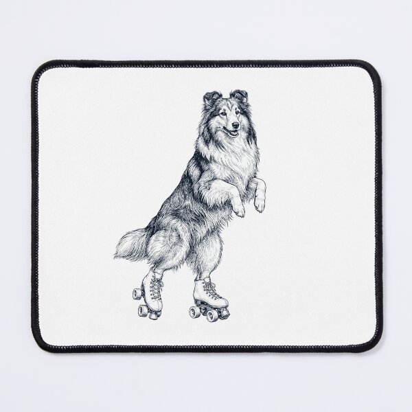 Item preview, Vintage Shetland Sheepdog Roller Skate Dog Mom Dad Lover designed and sold by TerryConnells.