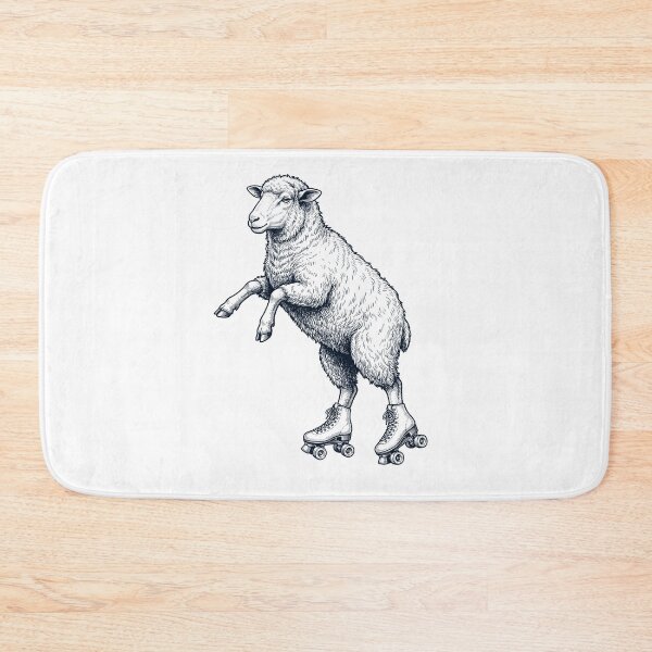 Item preview, Vintage Sheep Roller Skate Animal Lover designed and sold by TerryConnells.