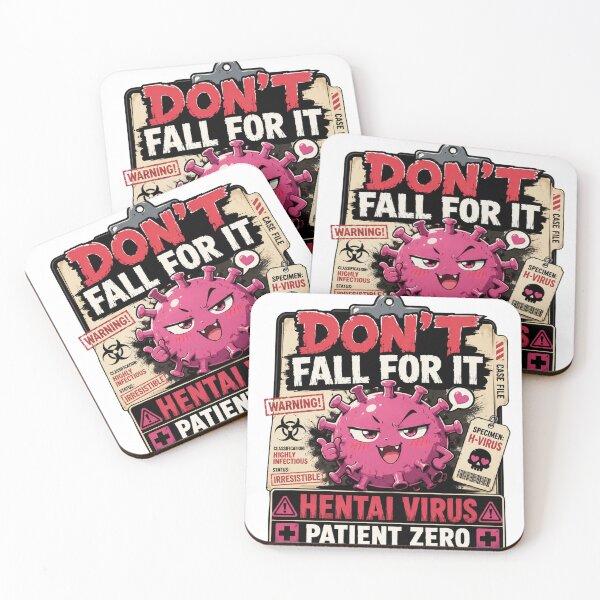 Item preview, Don’t Fall For It Hentai Virus Patient Zero designed and sold by POD DYNASTY.