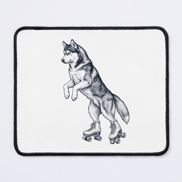 Item preview, Vintage Siberian Husky Roller Skate Dog Mom Dad Lover designed and sold by TerryConnells.