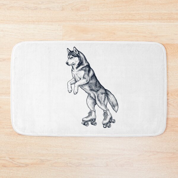 Item preview, Vintage Siberian Husky Roller Skate Dog Mom Dad Lover designed and sold by TerryConnells.