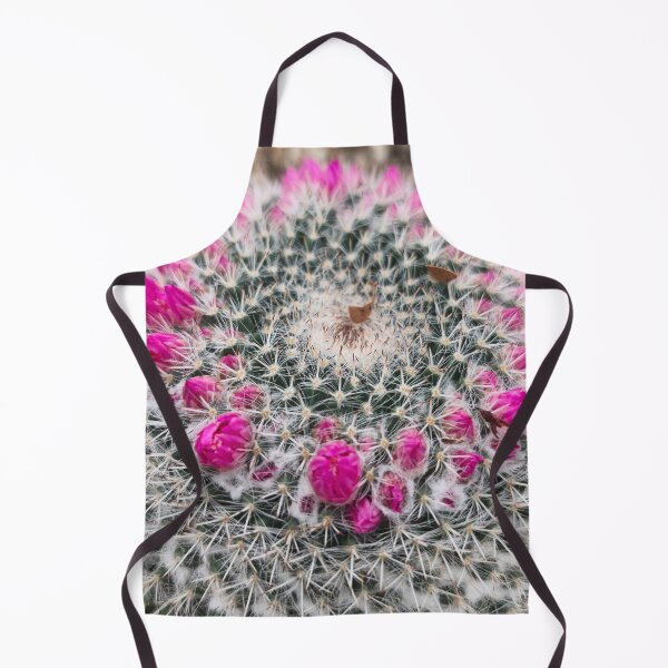 Item preview, Pink flowering pincushion cactus macro bloom designed and sold by Kainicram.