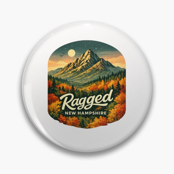 Item preview, Ragged Mountain New Hampshire White Mountains Autumn Peaks designed and sold by Places On Earth.
