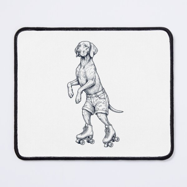Item preview, Vintage Vizsla Roller Skate Dog Mom Dad Lover designed and sold by TerryConnells.